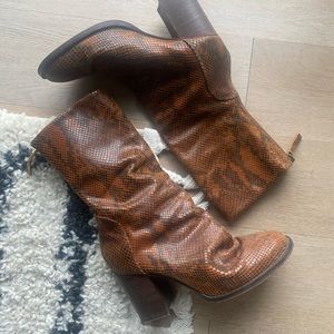 Free People Elle Block Heel Boot